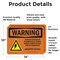 Signmission Standby Generator Automatically With Symbol, 14 in W x Rectangle, Vinyl Decal OS-2PACK-WS-D-1014-L-12408 - alternate 3
